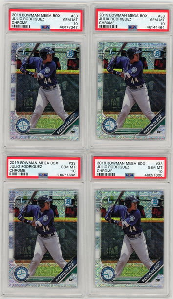 Julio Rodriguez Mega Box x 4