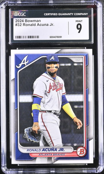 2024 BOWMAN RONALD ACUNA JR. #32 CGC 9