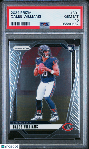 2024 Panini Prizm Caleb Williams #301 PSA 10