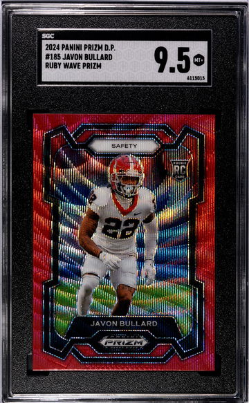 2024 Prizm #185 Javon Bullard Draft Picks SGC 9.5