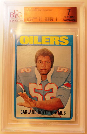 1972 Topps #202 Garland Boyette BVG 7 NEAR MINT