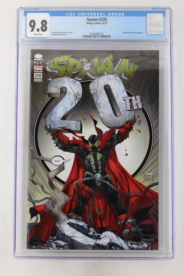 Spawn #220 CGC 9.8 McFarlane and Kudranski