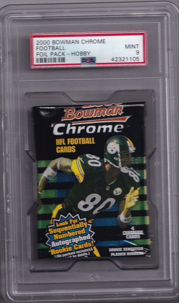 2000 BOWMAN CHROME HOBBY