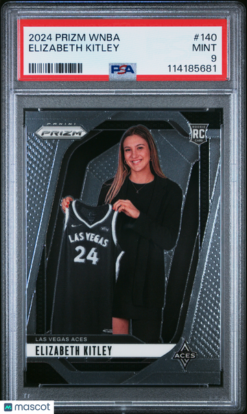2024 Panini Prizm WNBA Elizabeth Kitley #140 PSA 9