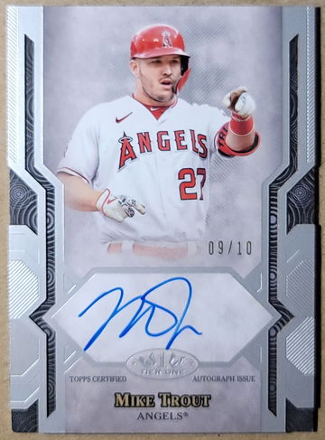 2021 Topps Tier One Mike Trout Auto /10