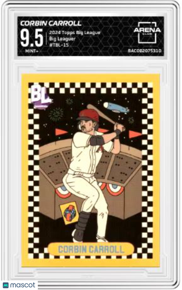 2024 Topps Big League Corbin Carroll #TBL-15 Big Leaguer Arena Club 9.5