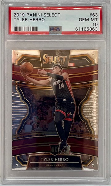 2019 Select Concourse Tyler Herro PSA 10