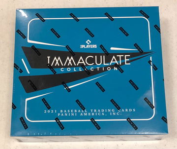 2021 PANINI IMMACULATE BASEBALL HOBBY BOX - SUPPORT A LOCAL CARD SHOP!