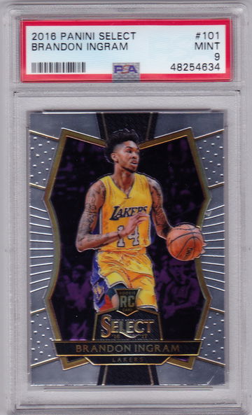 2016 Panini Select Brandon Ingram #101 PSA 9