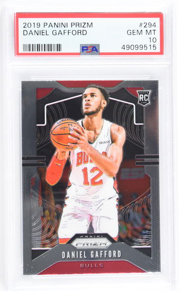 2019 Panini Prizm Daniel Gafford PSA 10 #294