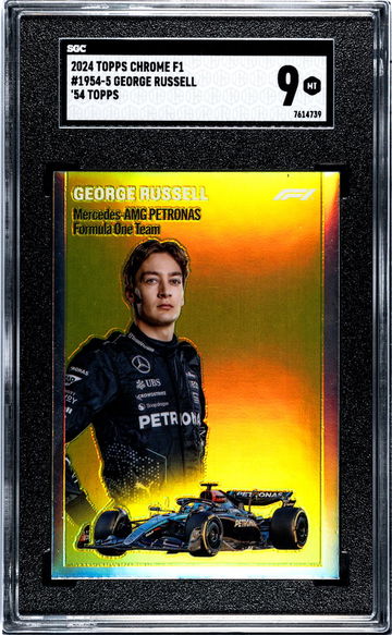 2024 Topps Chrome F1 '54 Topps George Russell #1954-5 SGC 9
