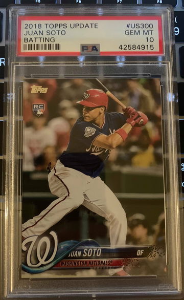 Juan Soto Update PSA 10