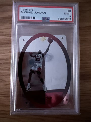1996 SPx Michael Jordan #8 PSA 9