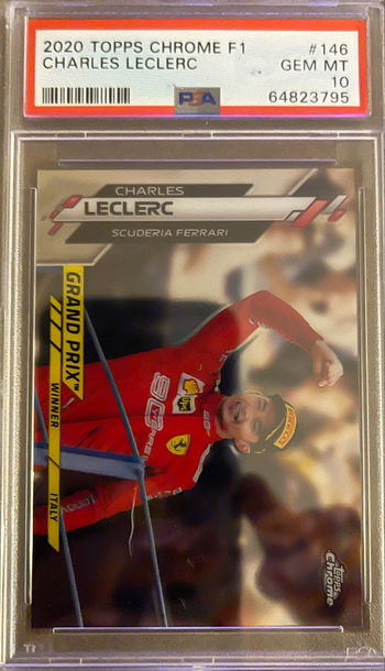 2020 Topps Chrome Charles Leclerc Pop 1