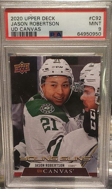 2020-21 Jason Robertson Young Guns Canvas