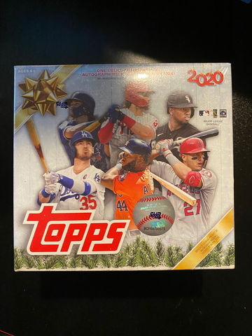 2020 Topps MLB Holiday Box