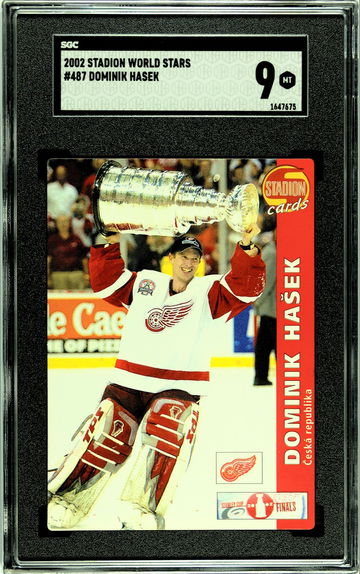 DOMINIK HASEK, 2002 STADION WORLD STARS /1000, SGC 9, Pop:1