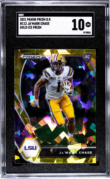 2021 Prizm #112 Ja'Marr Chase SGC 10