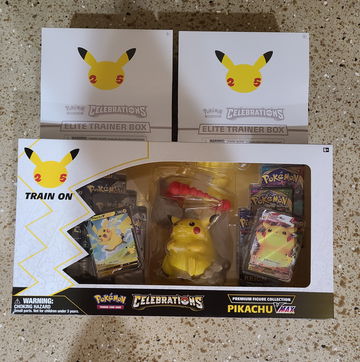 Lot of 3 Pokémon Celebrations