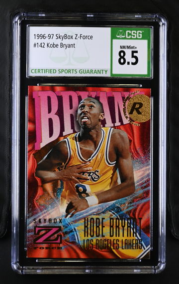 1996 KOBE BRYANT SKYBOX Z-FORCE  #142