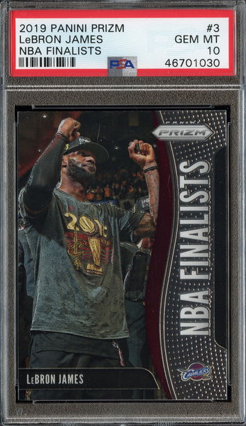 2019 Prizm Finalists #3 LeBron James
