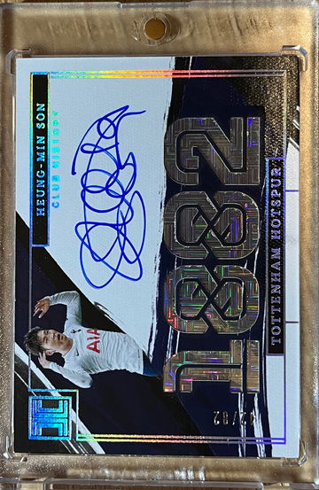 2021 Impeccable Club History Stat auto Heung-Min Son /82 