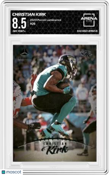 2023 Panini Luminance Christian Kirk #26 Arena Club 8.5