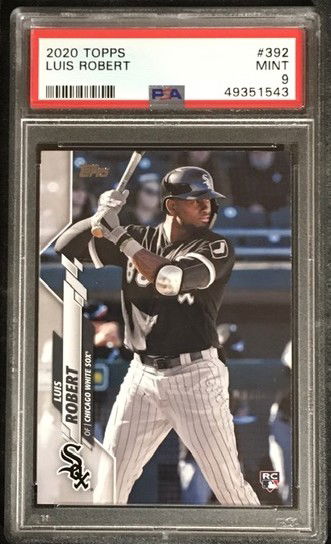 2020 Topps - LUIS ROBERT - Rookie - PSA 9