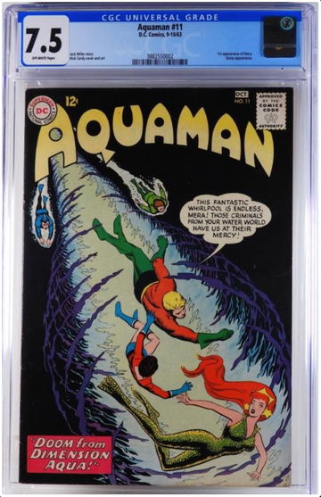 Aquaman #11 CGC 7.5 1st Appearance of Mera
