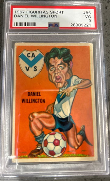 1967 Figuritas Sport Daniel Willington 