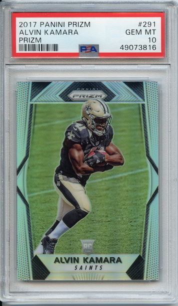 Alvin Kamara 2017 Prizm Rookie PSA 10 (816) Saints