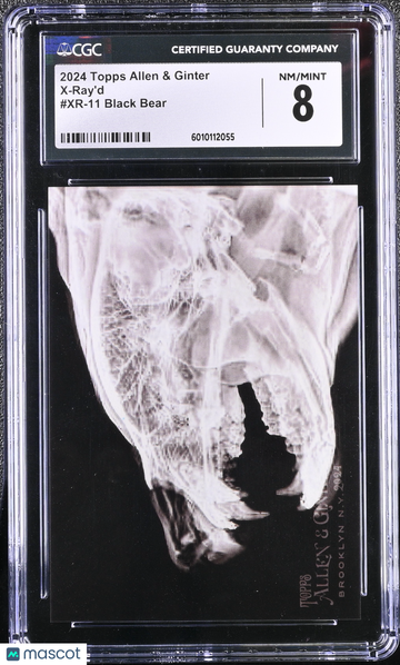 2024 Topps Allen & Ginter Black Bear #XR-11 X-Ray'd CGC 8