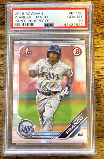 2019 Bowman Wander Franco Paper 