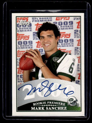 2009 Topps Rookie Premiere Mark Sanchez #RPA-MS Auto