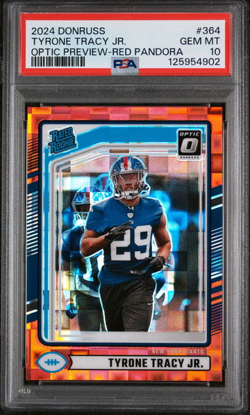 2024 Donruss Donruss Red Pandora Tyrone Tracy Jr. #364 PSA 10