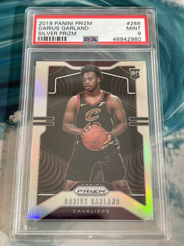 2019 Prizm Silver Darius Garland PSA 9