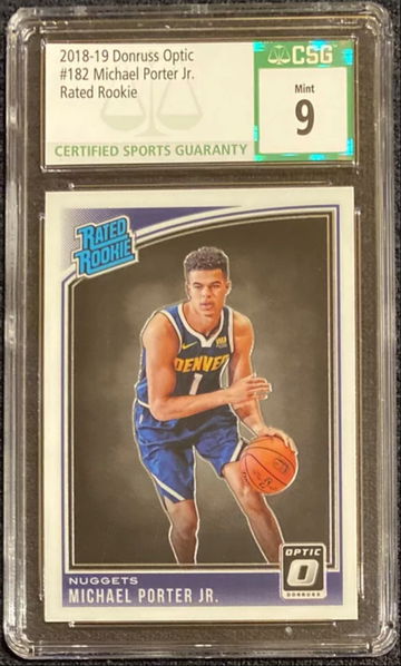 MICHAEL PORTER JR Rookie Card