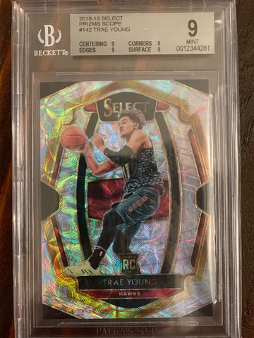 2018 Select Scope Trae Young BGS 9