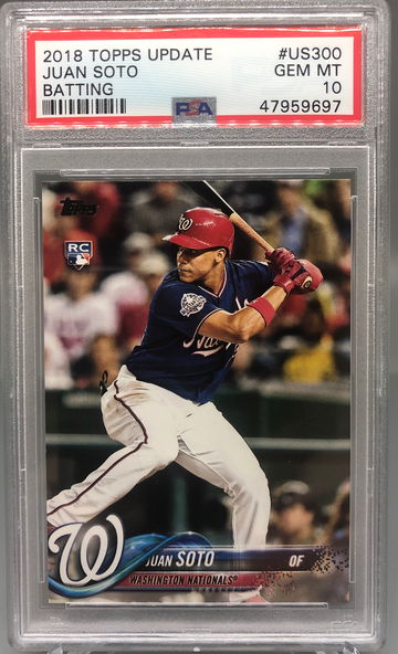 Juan Soto 2018 Topps Update US300 