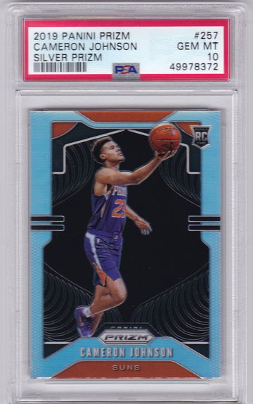 2019 Prizm Cameron Johnson Silver