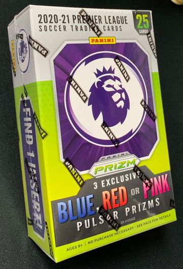 2020-21 Premiere League Soccer 25 Card Cereal Box