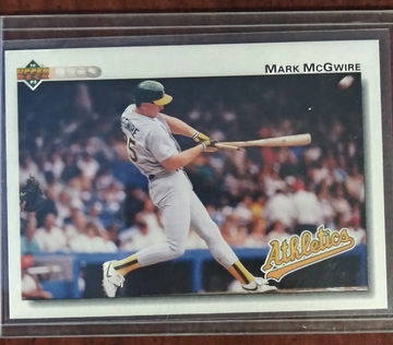 Mark McGwire Error Card
