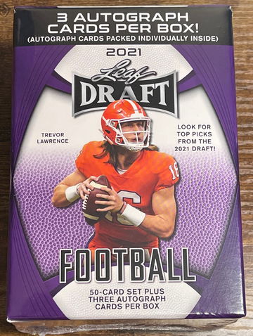 2021 Leaf Draft Hobby Blaster (3 Autos per Box)