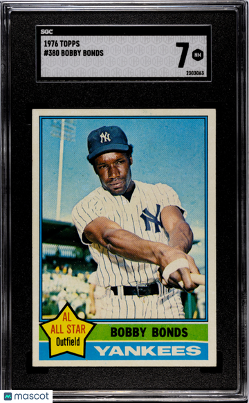 1976 Topps Bobby Bonds #380 SGC 7