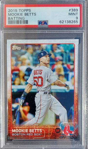 2015 Topps Mookie Betts #389