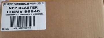 2021 Donruss MLB Blaster case factory sealed