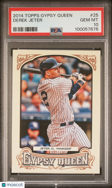 2014 Topps Gypsy Queen Derek Jeter #25 PSA 10