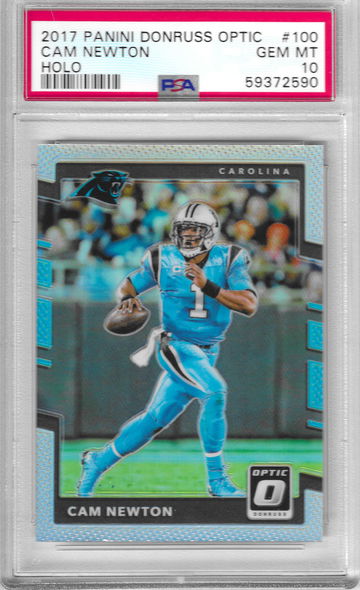 2017 Optic Cam Newton HOLO PSA 10