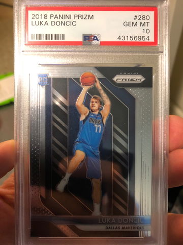 Luka Doncic 2018 Prizm PSA 10