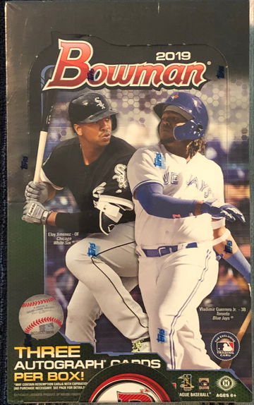 2019 BOWMAN JUMBO BOX